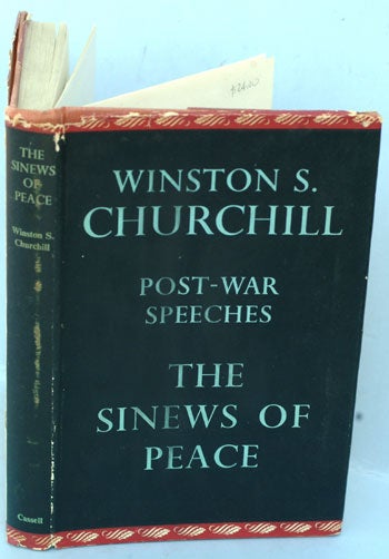 Item #10700 The Sinews of Peace. Winston S. Churchill.