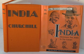 Item #10786 INDIA, Speeches and an Introduction. Winston S. Churchill