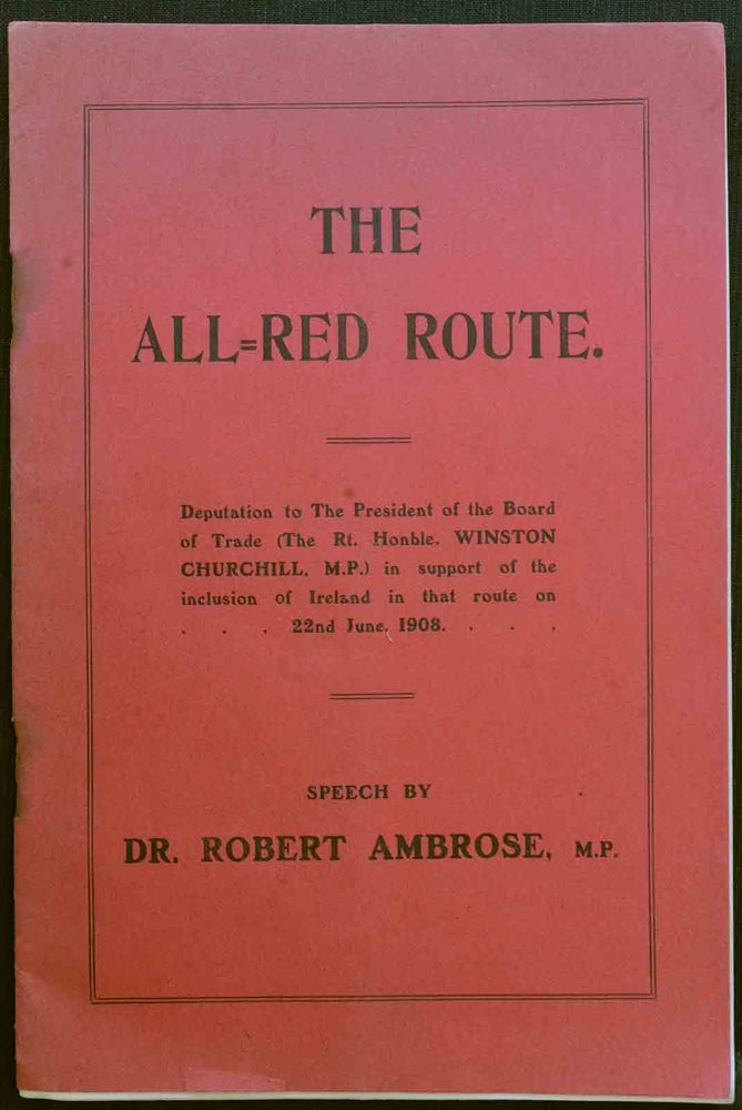 Item #10879 The All-Red Route. Robert Ambrose.