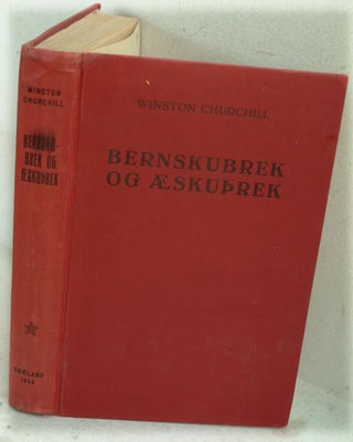 Item #10954 Bernskubrek Og Aeskuprek ( My Early Life in Icelandic). Winston S. Churchill