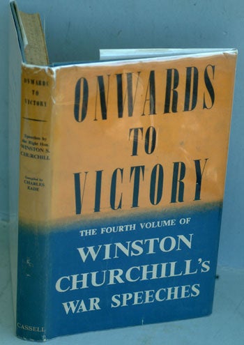 Item #11027 Onwards to Victory. Winston S. Churchill.