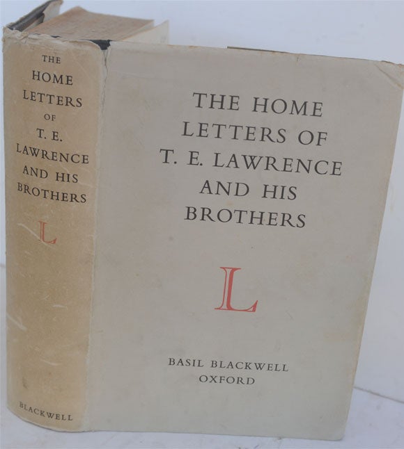 Item #14709 The Home Letters of T.E. Lawrence and His Brothers. edited.