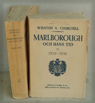 Item #15226 Marlborough: Och Hans Tid (Finnish Swedish ediion). Winston S. Churchill