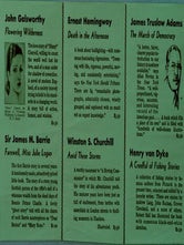Item #16765 1932 Scribner's leaflet promoting Amid These Storms. Winston S. Churchill