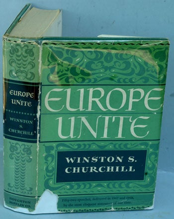 Item #18936 Europe Unite. Winston S. Churchill.