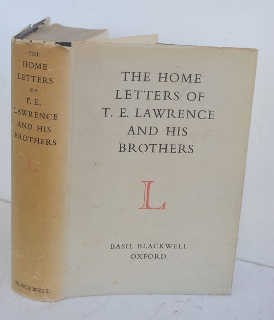 Item #20722 The Home Letters of T.E. Lawrence and His Brothers. edited.