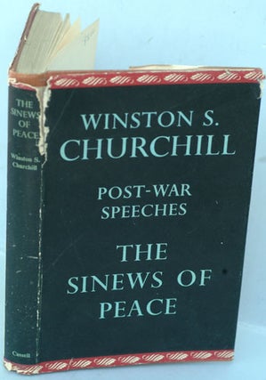 Item #21628 The Sinews of Peace. Winston S. Churchill