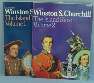 Item #21887 The Island race. Winston S. Churchill