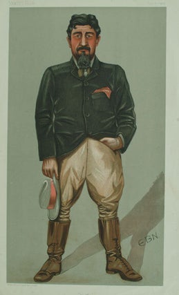 Item #22371 Vanity Fair print of General Christian de Wet. Winston S. Churchill