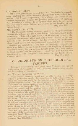 Tory M.P.'s on Mr. Brodrick's Army Corps Scheme