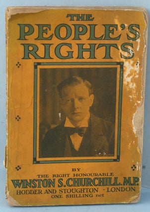 Item #22811 The People’s Rights. Winston S. Churchill