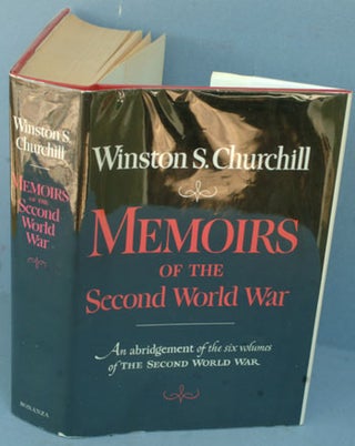 Item #22894 Memoirs of the Second World War. Winston S. Churchill