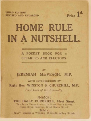 Item #23809 Home Rule in a Nutshell. Jeremiah MacVeigh