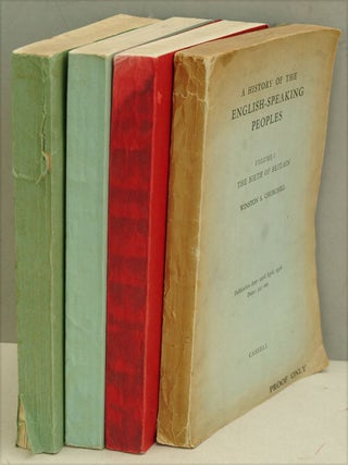 A History of the English-Speaking Peoples, 4 vols. PROOF COPIES