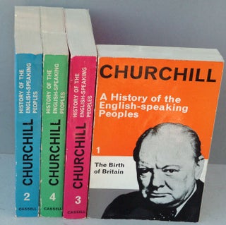 Item #25097 A History of the English-Speaking Peoples, 4 vols paperback. Winston S. Churchill