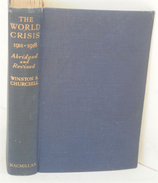Item #25109 The World Crisis 1911-1918 ( Abridged and Revised). Winston S. Churchill.