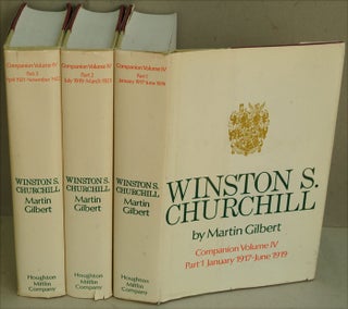 Item #25602 Winston S. Churchill Companion Volume IV (in 3 parts). Martin Gilbert