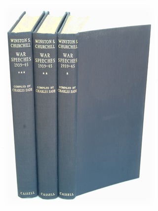 The War Speeches of the Rt. Hon. Winston S. Churchill, 3 volumes