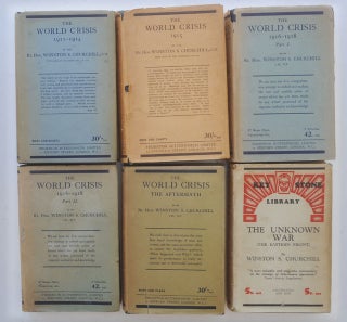 The World Crisis, full set of six in dustjackets