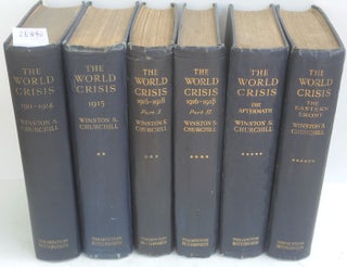 Item #26840 The World Crisis, full set of six. Winston S. Churchill
