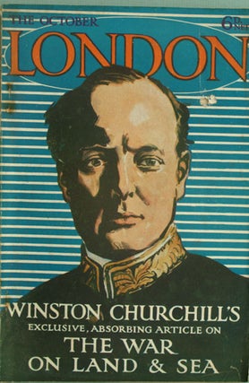 Item #27332 Churchill aricle in October 1916 London magazine. Winston S. Churchill