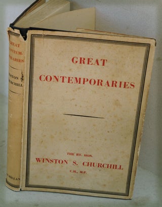 Item #27907 Great Contemporaries. Winston S. Churchill