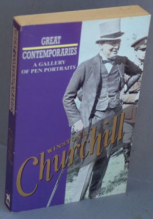 Item #28267 Great Contemporaries. Winston S. Churchill