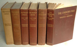 Item #28796 The World Crisis, full set of six. Winston S. Churchill