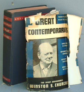 Item #29091 Great Contemporaries. Winston S. Churchill