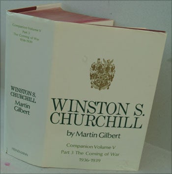 Item #29486 Winston S. Churchill, Companion volume V part 3 The Coming of War 1936-1939. Martin Gilbert.