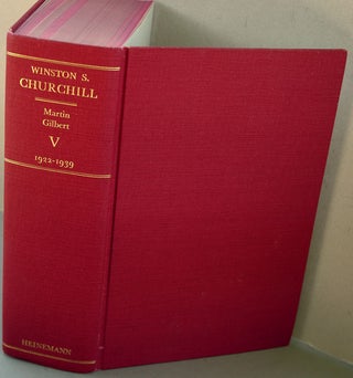 Item #29491 Winston S. Churchill, Vol V The Prophet of Truth 1922-1939. Martin Gilbert