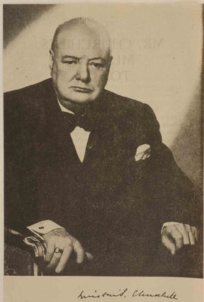 Item #29675 Mr. Churchill's Message to You. Winston S. Churchill