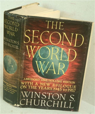 Item #29707 The Second World War, Abridged one-volume edition. Winston S. Churchill