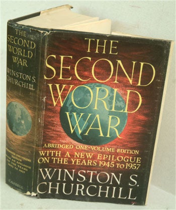 Item #29707 The Second World War, Abridged one-volume edition. Winston S. Churchill.