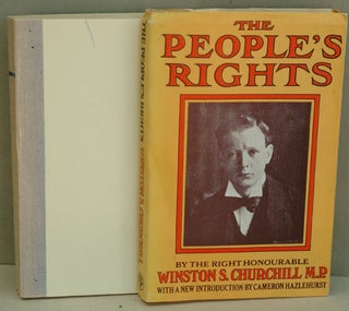 Item #30249 The People’s Rights UNCORRECTED PROOF. Winston S. Churchill
