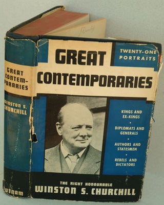 Item #30904 Great Contemporaries. Winston S. Churchill