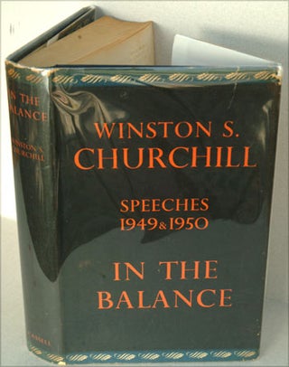 Item #31436 In The Balance. Winston S. Churchill