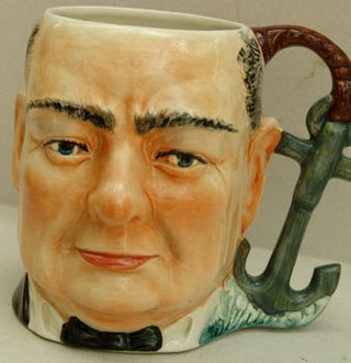 Item #31455 Large jug by Shorter & Sons from 1939. Winston S. Churchill