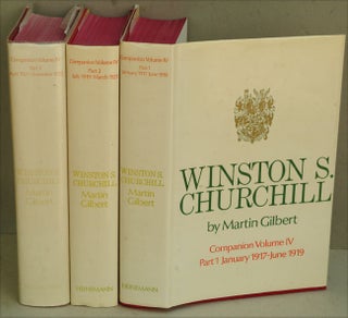 Item #31654 Winston S. Churchill Companion Volume IV (in 3 parts). Martin Gilbert