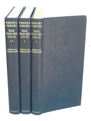 The War Speeches of the Rt. Hon. Winston S. Churchill, 3 volumes