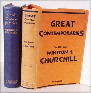 Item #31812 Great Contemporaries. Winston S. Churchill