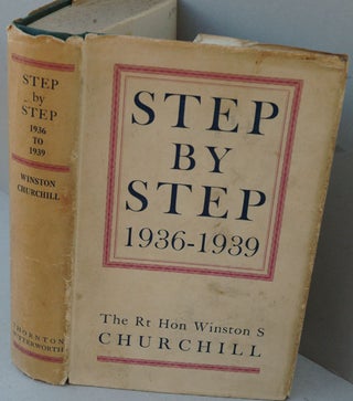Item #31900 Step by Step 1936-1939. Winston S. Churchill