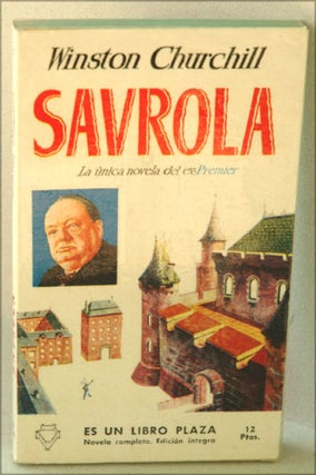 Item #32026 Savrola (in Spanish). Winston S. Churchill