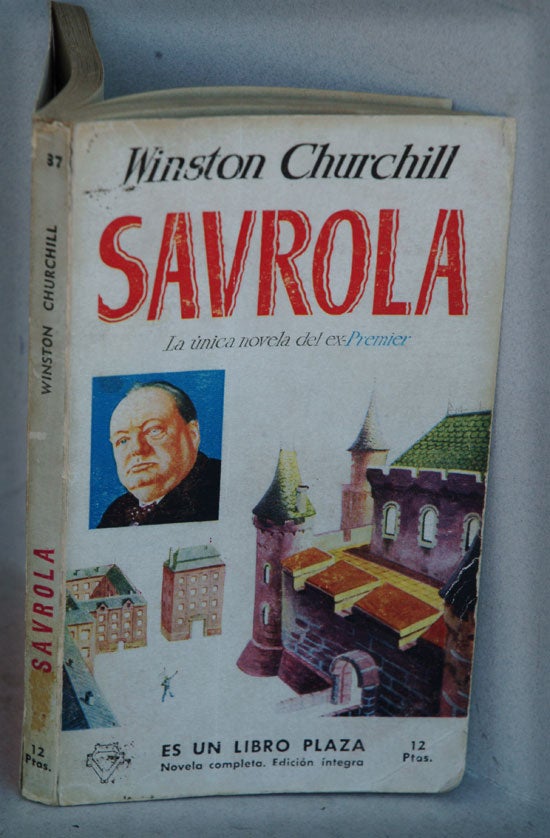Item #32056 Savrola (in Spanish). Winston S. Churchill.