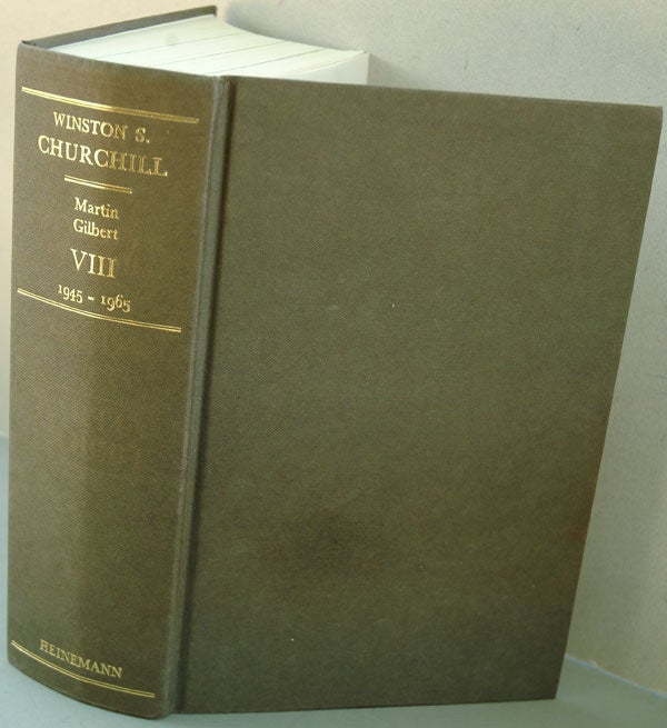 Item #32429 Winston S. Churchill Volume VIII Never Despair. Martin Gilbert.