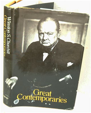 Item #33275 Great Contemporaries. Winston S. Churchill
