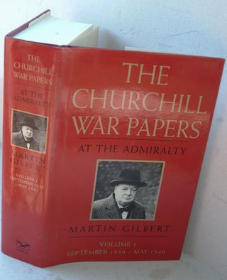Item #33321 The Churchill War Papers vol. I At The Admiralty Sept. 1939-May 1940 ( Companion vol...