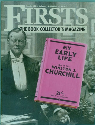 Item #33353 Collecting Winston Churchill feature in FIRSTS magazine. Weber. Mark