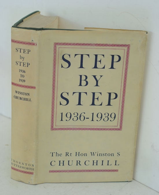 Item #33532 Step by Step 1936-1939. Winston S. Churchill.
