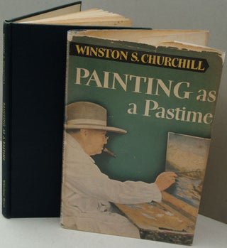 Item #34233 Painting as a Pastime in variant binding. Winston S. Churchill